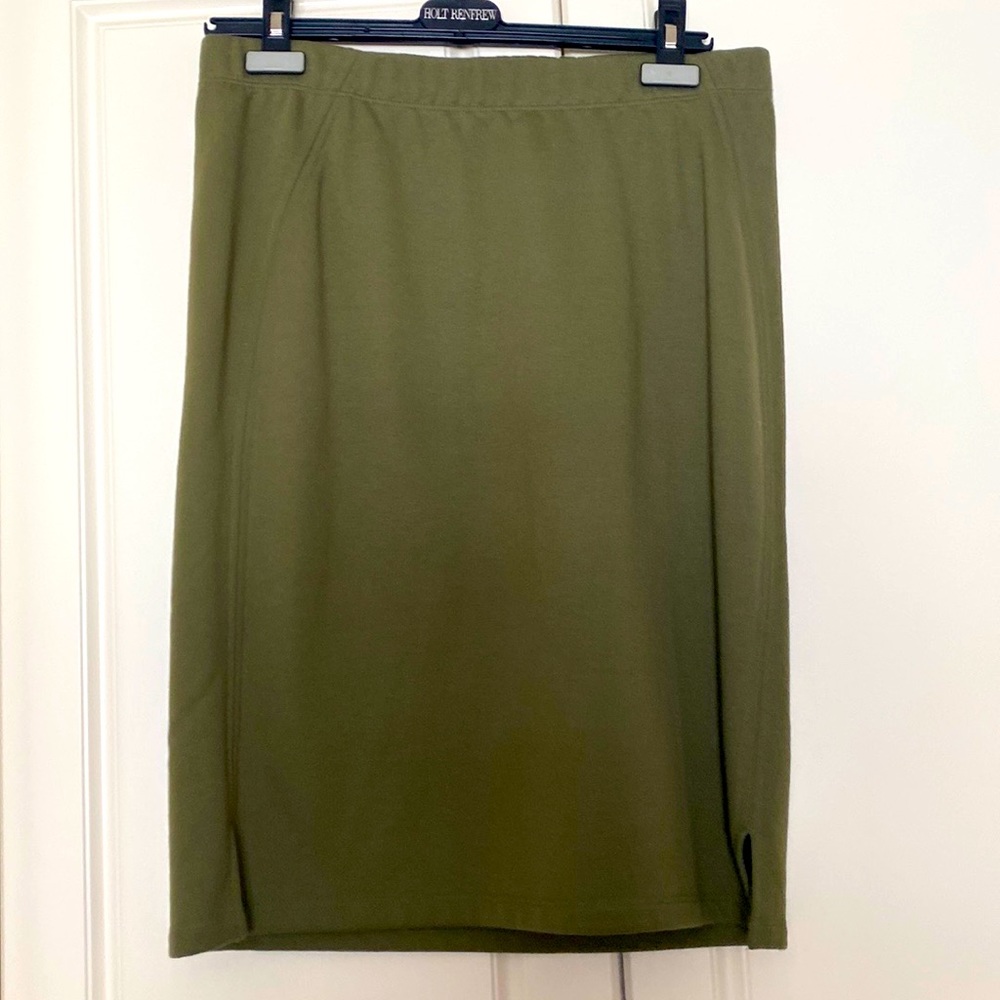 EILEEN FISHER STRETCH PENCIL SKIRT. Sz S